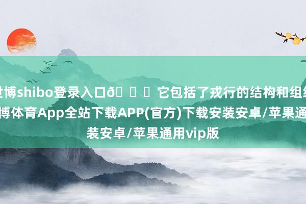 世博shibo登录入口🌍它包括了戎行的结构和组织情势-世博体育App全站下载APP(官方)下载安装安卓/苹果通用vip版